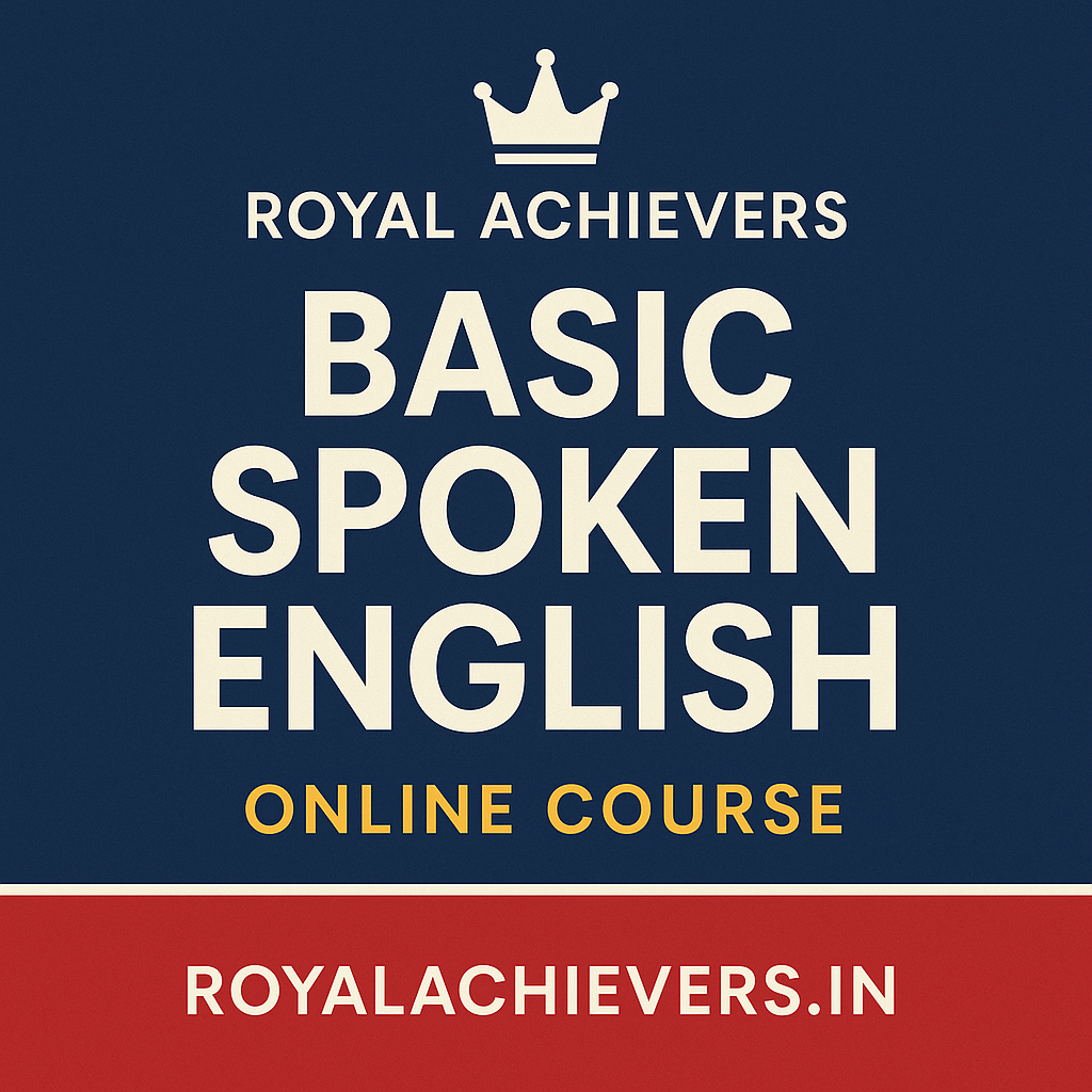 BASIC SPOKEN ENGLISH